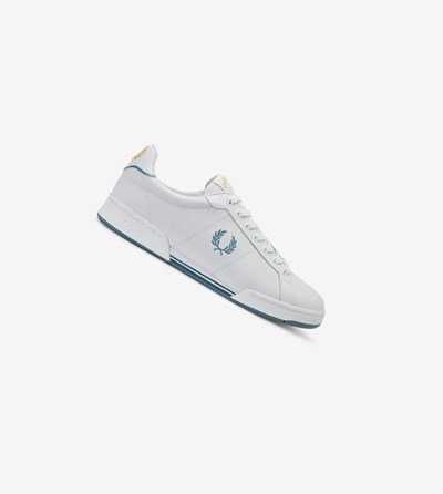 Fred Perry B722 Sneakers Herre Hvide | 823015-PIC