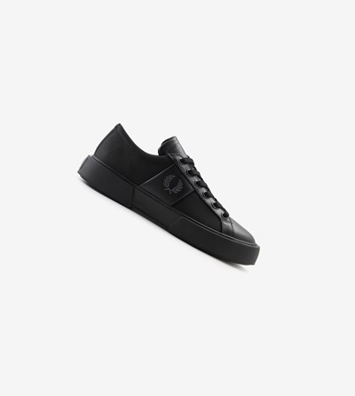 Fred Perry Exmouth Sneakers Herre Sort | 632948-NKX