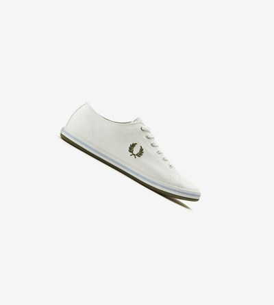 Fred Perry Kingston Sneakers Herre Hvide | 423968-TCJ