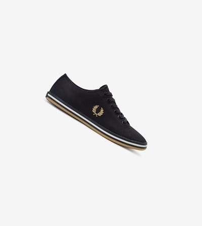 Fred Perry Kingston Sneakers Herre Mørkeblå | 189275-ZCJ