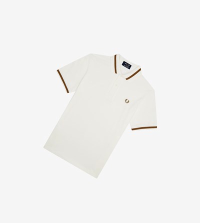 Fred Perry Made In England M2 Polo Shirt Herre Hvide | 839461-JGX