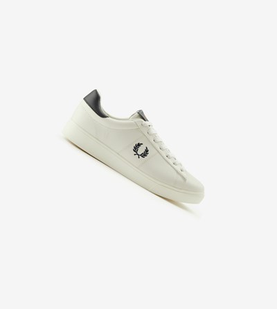 Fred Perry Spencer Sneakers Herre Hvide | 048671-JYL