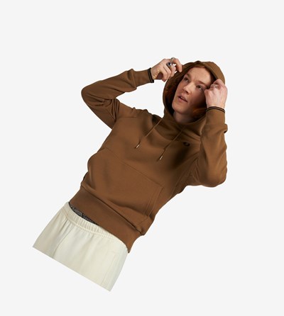 Fred Perry Tipped Hætte Sweatshirt Herre Grå | 986531-WYX