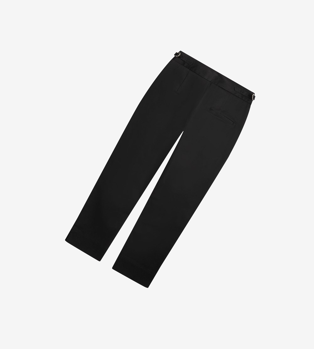 Fred Perry Amy Winehouse Foundation High Talje Trousers Bukser Dame Sort | 312059-XRB