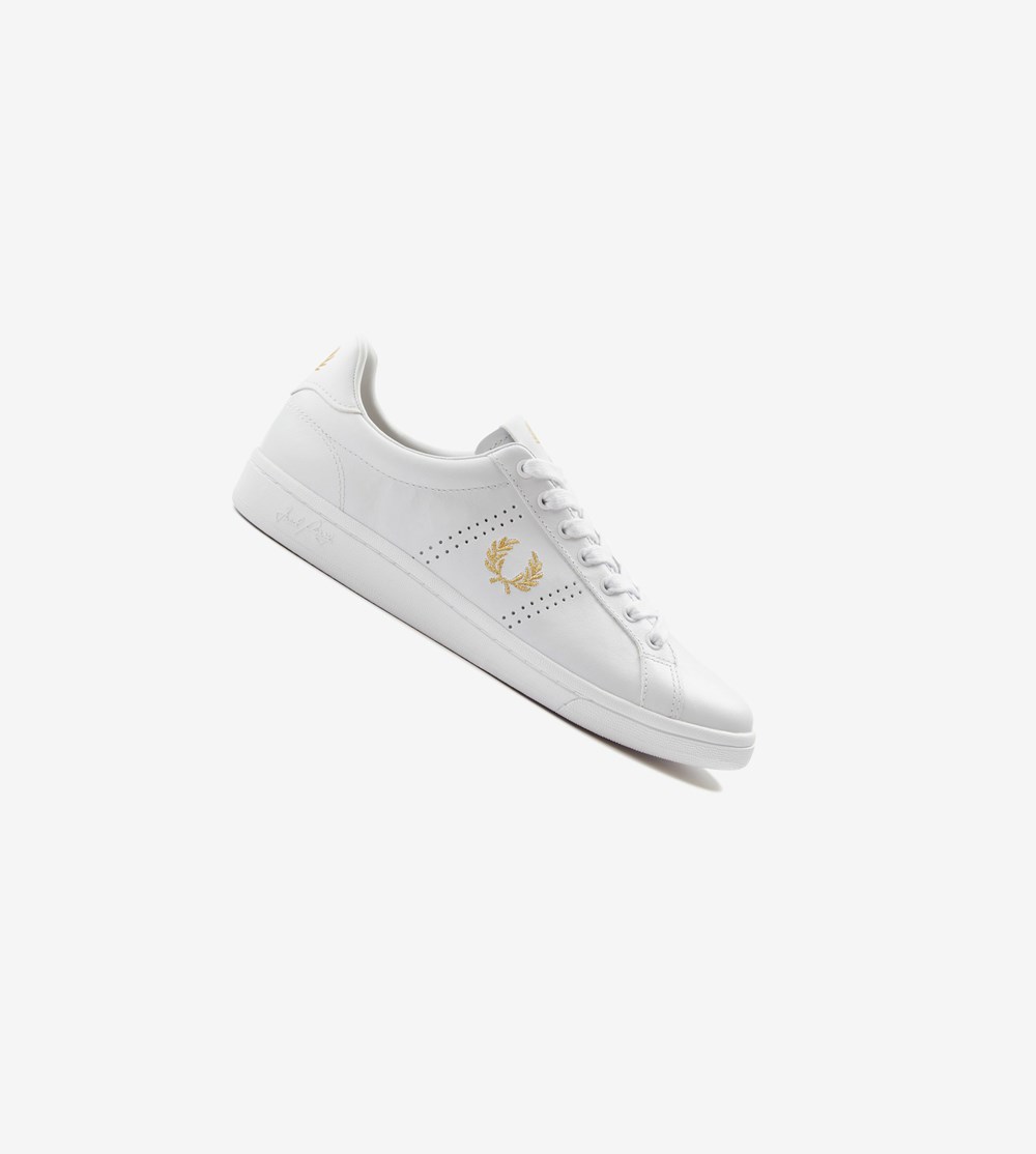 Fred Perry Sneakers Forhandler B721 Herre Hvide