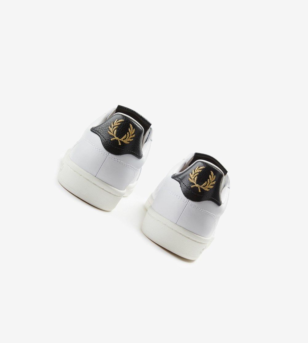 Fred Perry B721 Sneakers Herre Hvide | 360921-XYK