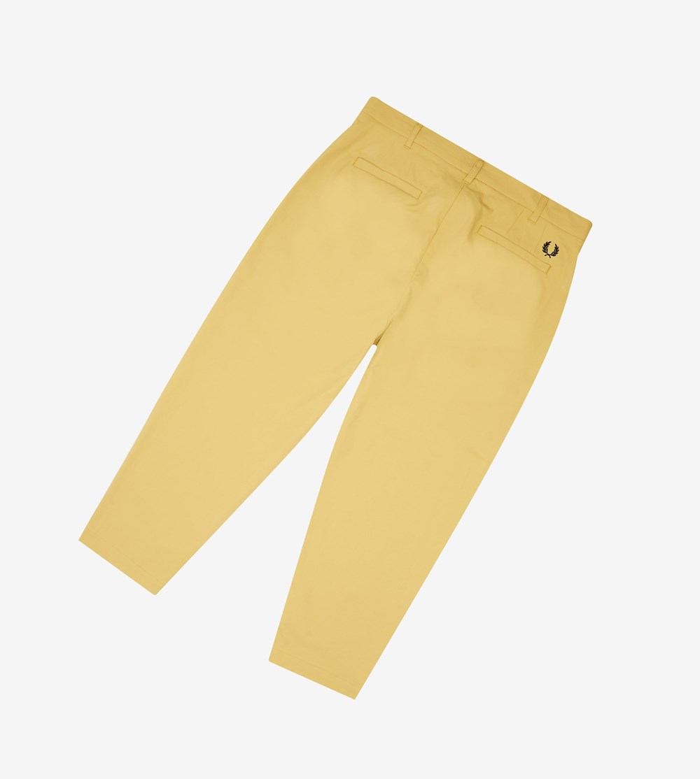 Fred Perry Cropped Bukser Herre Grå | 160328-FVJ