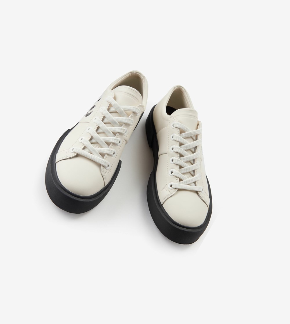 Fred Perry Exmouth Sneakers Herre Grå | 315847-QXG