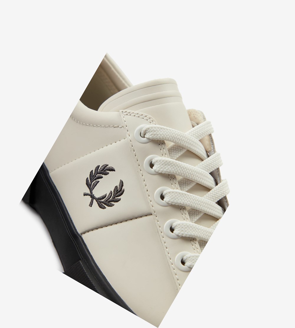 Fred Perry Exmouth Sneakers Herre Grå | 315847-QXG