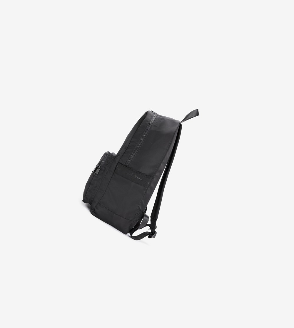 Fred Perry Grafisk Tape Backpack Taske Herre Sort | 249738-CNZ