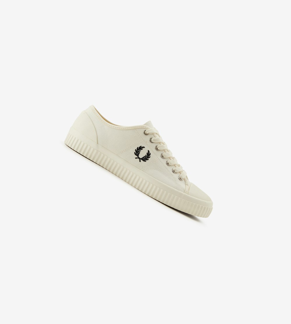 Fred Perry Hughes Low Sneakers Herre Grå | 073465-LNP