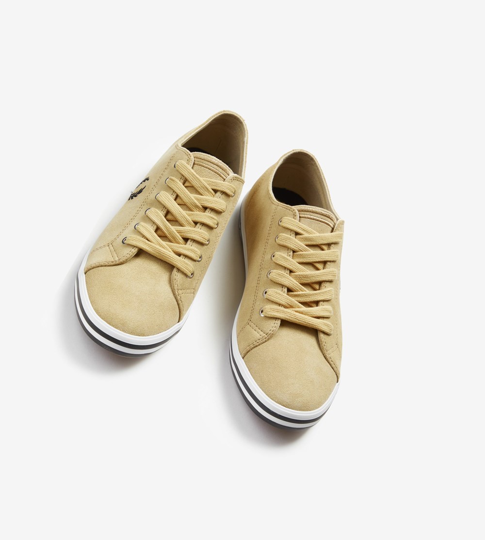 Fred Perry Kingston Sneakers Herre Grå | 145786-FRY