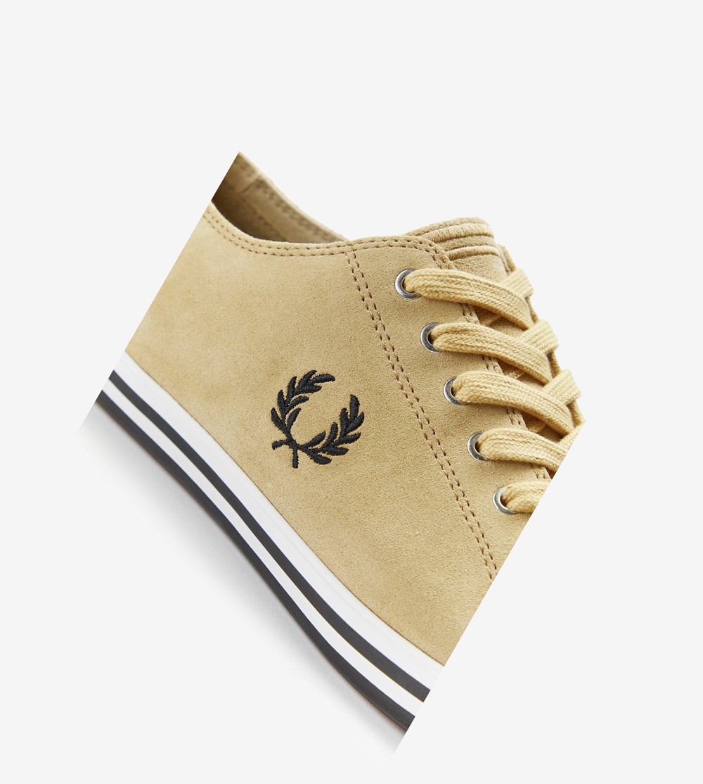 Fred Perry Kingston Sneakers Herre Grå | 145786-FRY