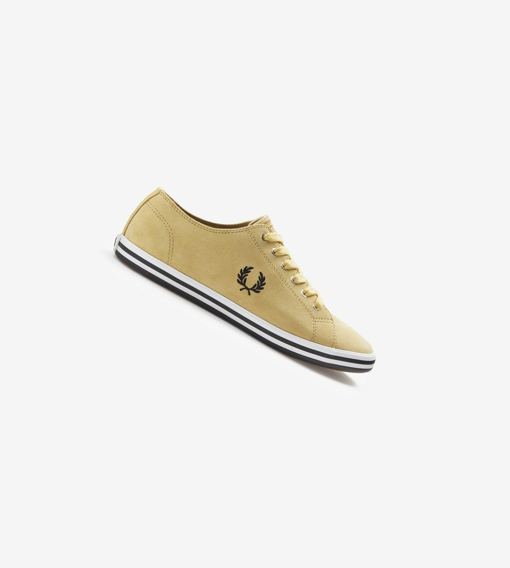 Fred Perry Kingston Sneakers Herre Grå | 145786-FRY