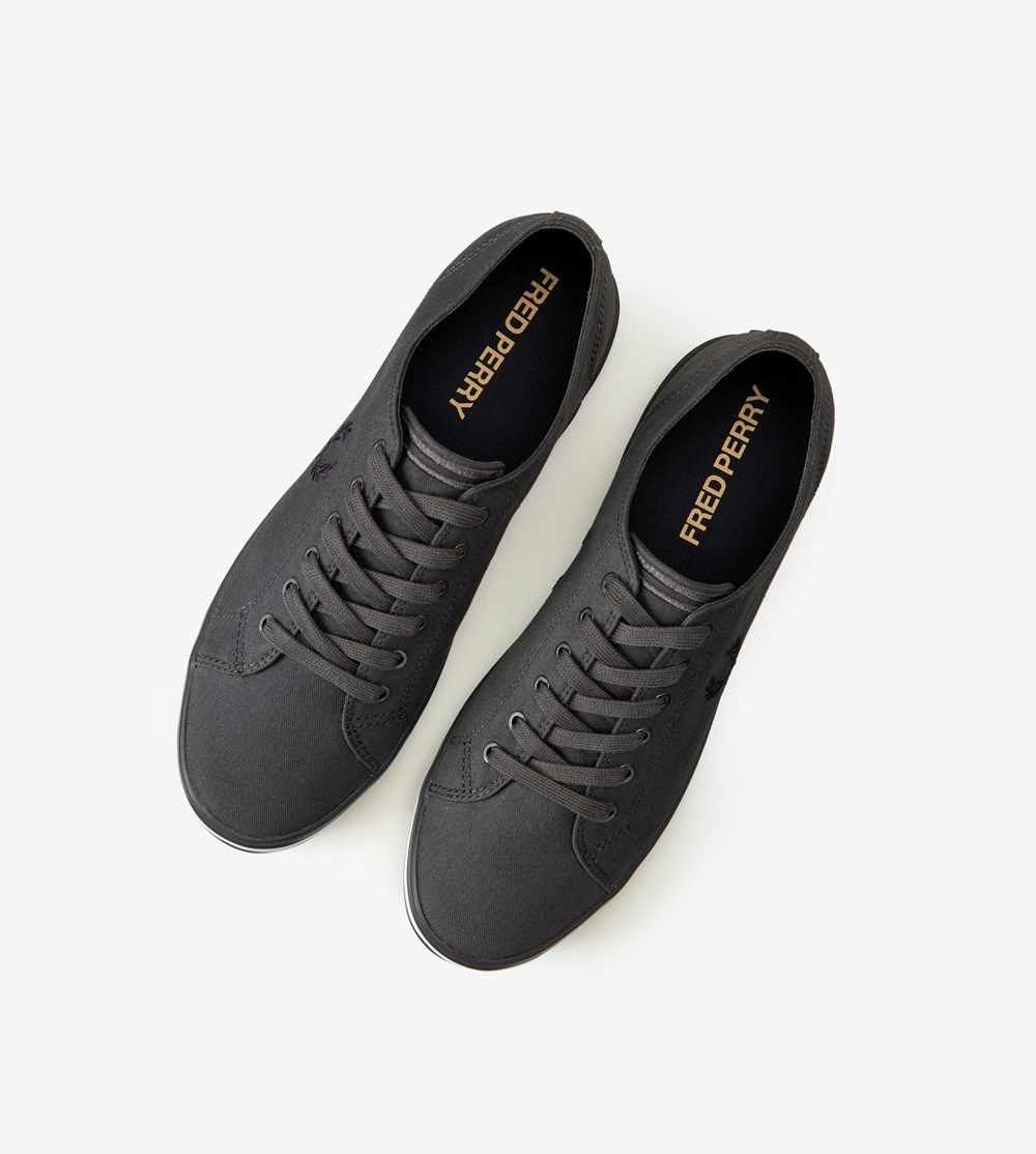 Fred Perry Kingston Sneakers Herre Grå | 958210-WVO