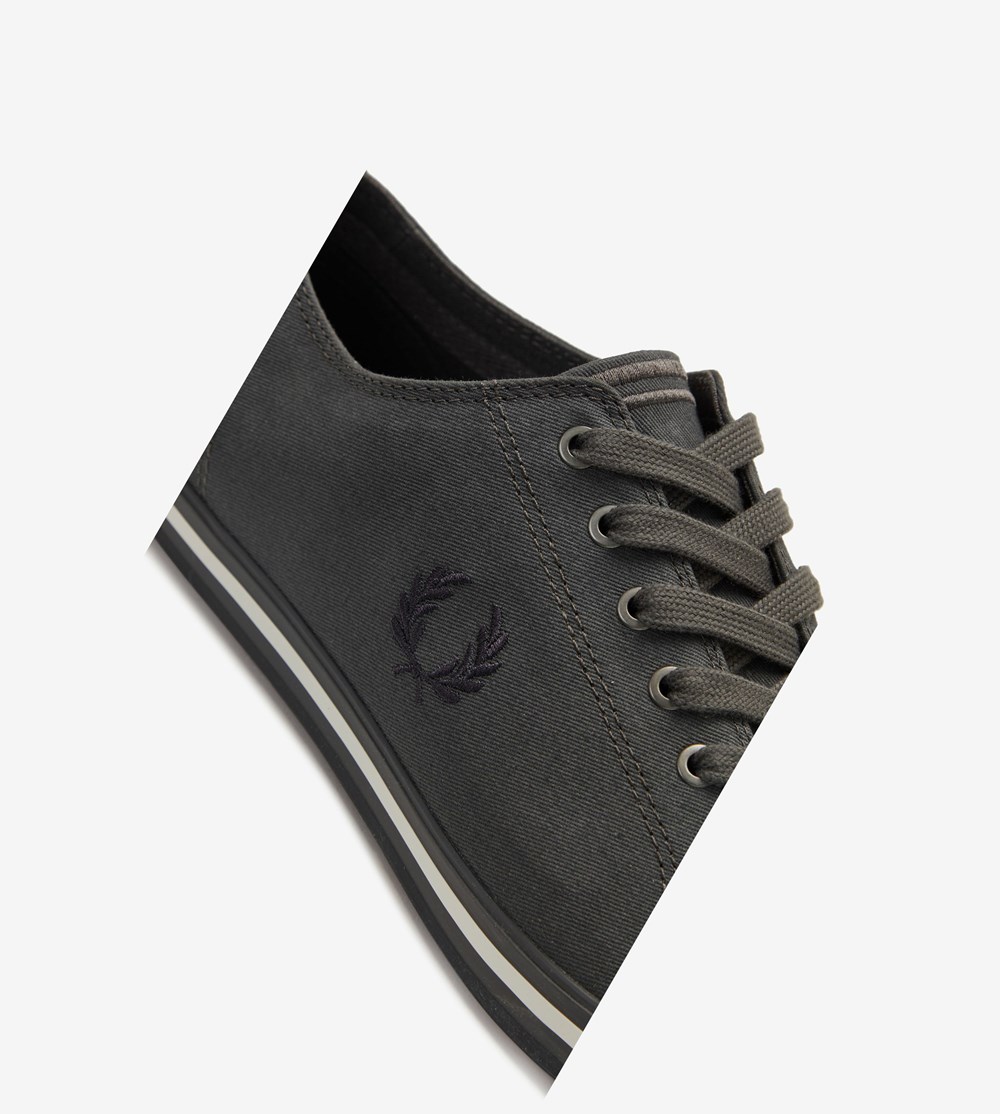 Fred Perry Kingston Sneakers Herre Grå | 958210-WVO