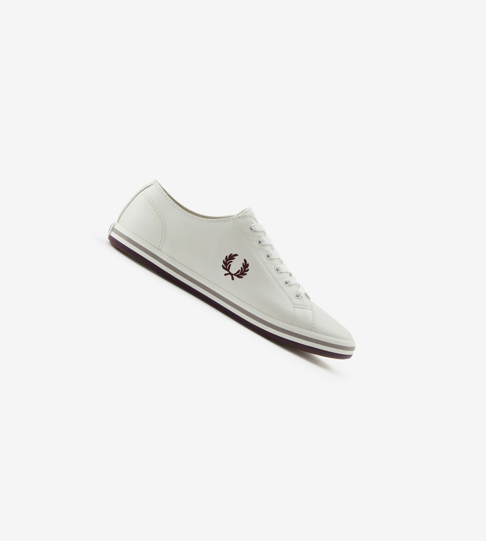 Fred Perry Kingston Sneakers Herre Hvide | 469513-ZVT