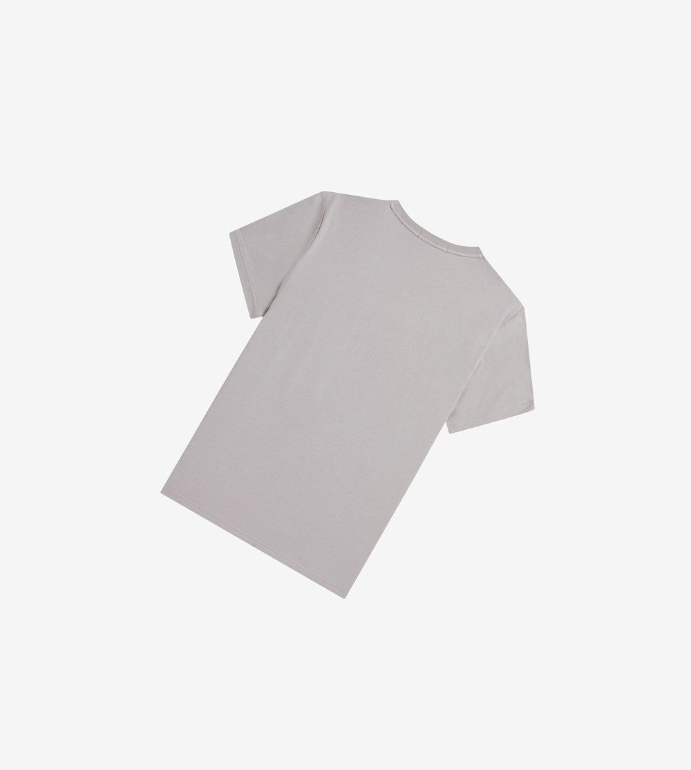 Fred Perry Laurel Wreath Grafisk T Shirts Herre Hvide | 064971-HUF