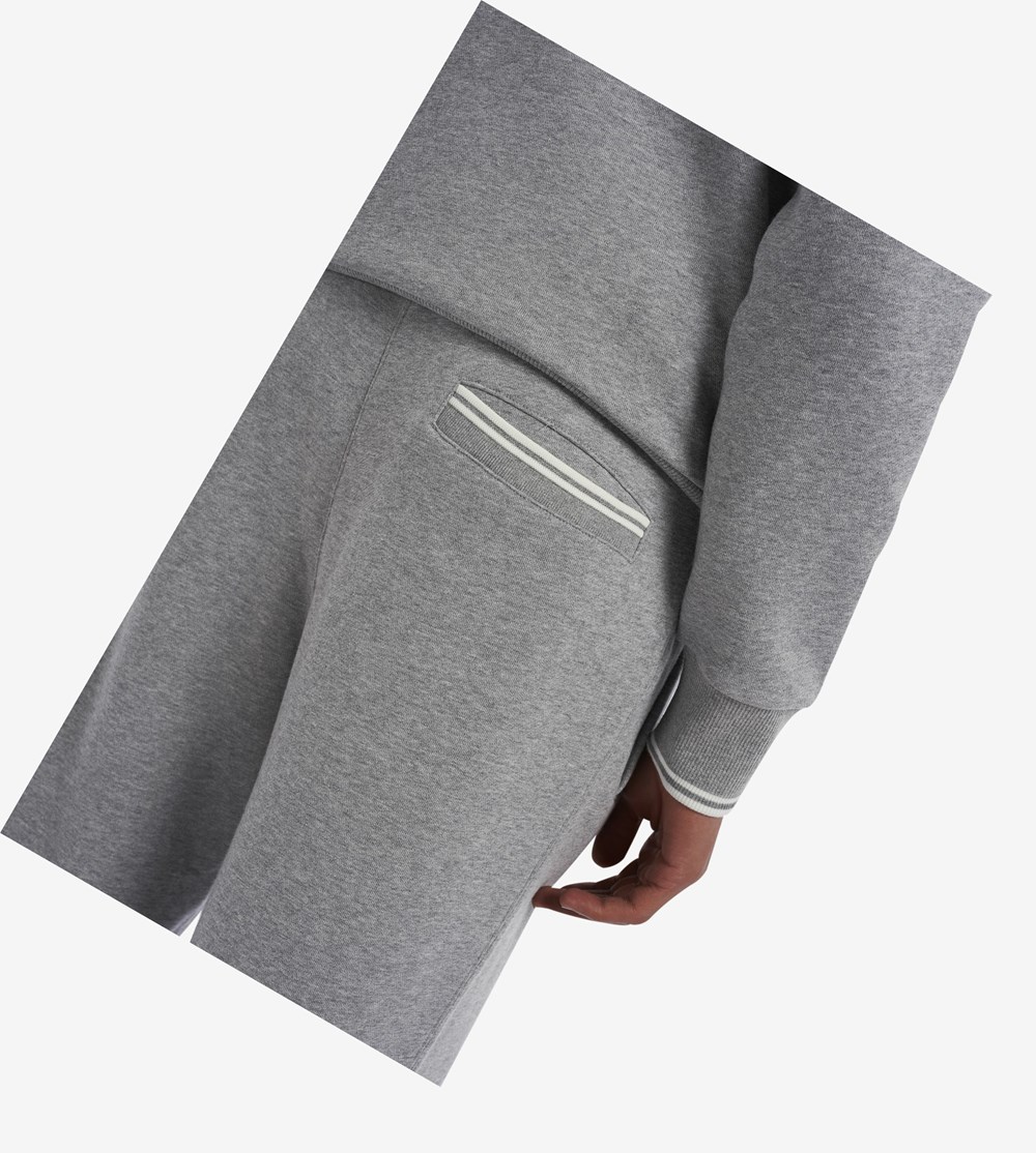 Fred Perry Loopback Sweatpants Bukser Herre Grå | 213690-ZFK