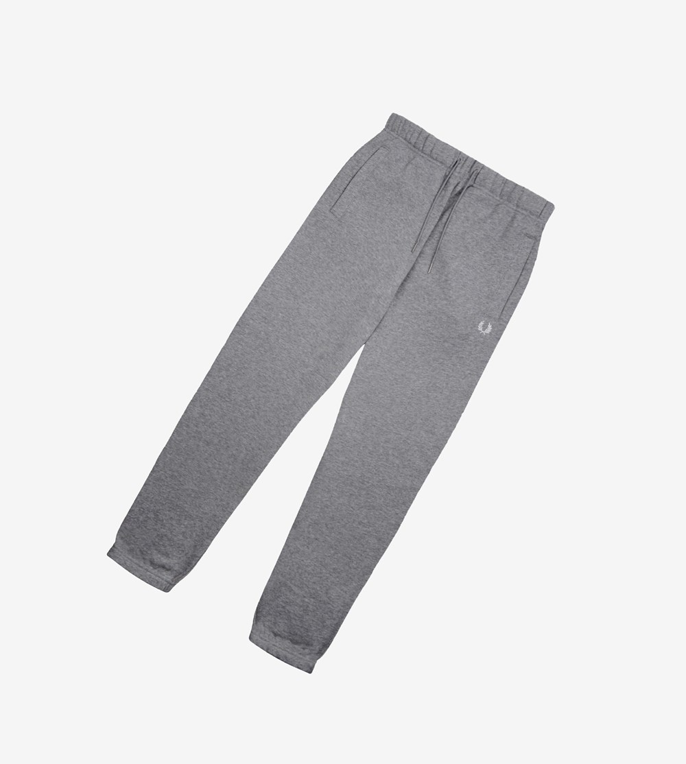 Fred Perry Loopback Sweatpants Træningsdragt Herre Grå | 907568-EHK