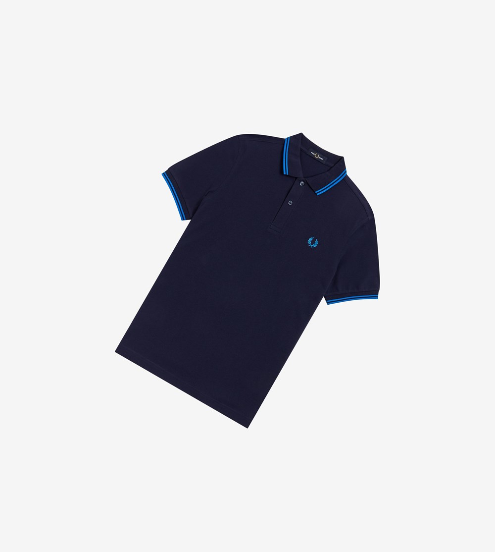 Fred Perry M3600 Polo Shirt Herre Mørkegrå | 013958-GOW