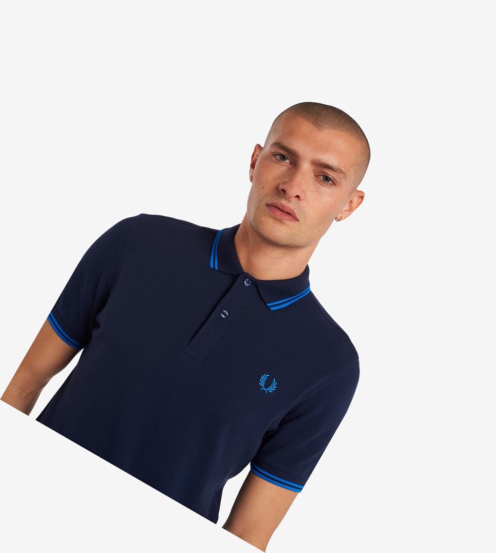 Fred Perry M3600 Polo Shirt Herre Mørkegrå | 013958-GOW