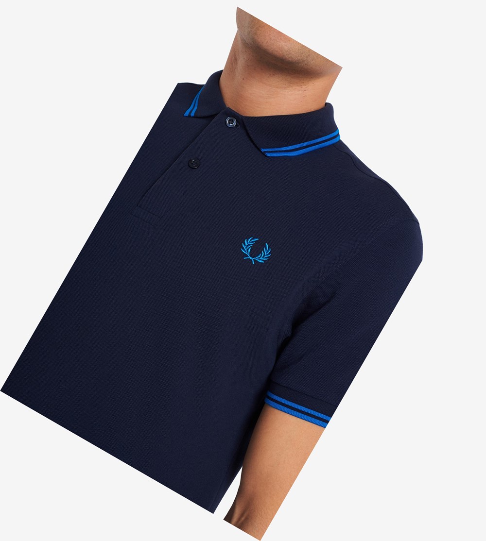 Fred Perry M3600 Polo Shirt Herre Mørkegrå | 013958-GOW