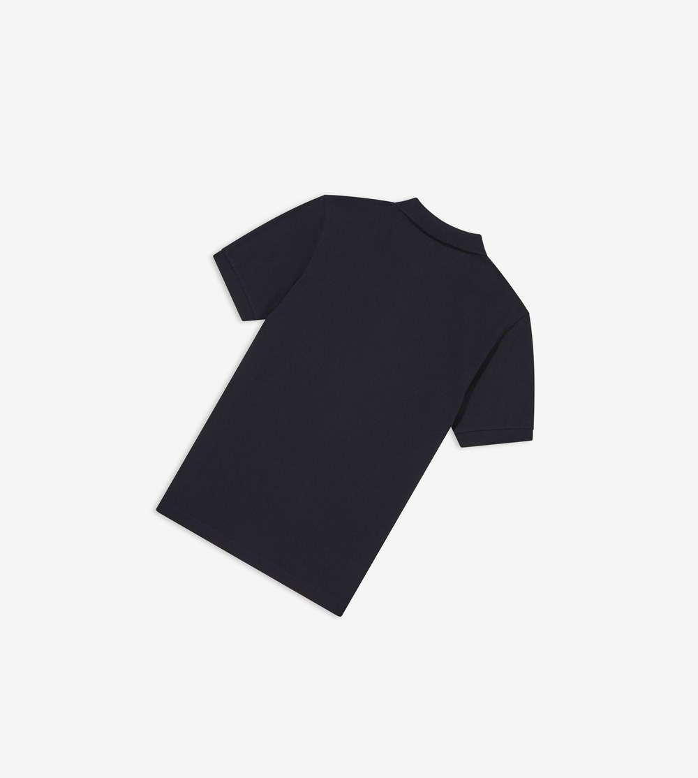 Fred Perry M6000 Polo Shirt Herre Mørkeblå Hvide | 841970-FQJ