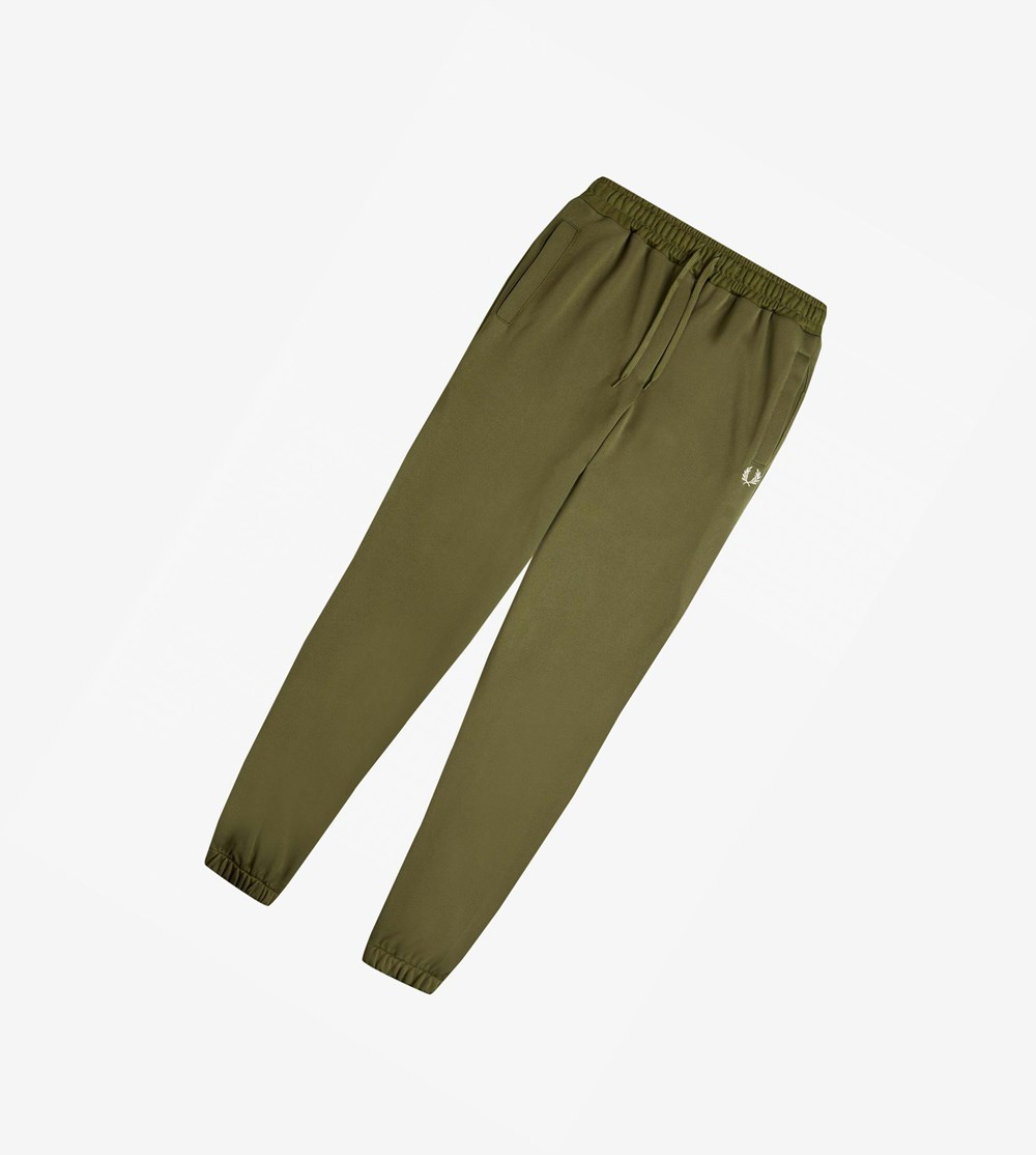 Fred Perry Panelled Track Pants Bukser Herre Grøn | 462083-JEX