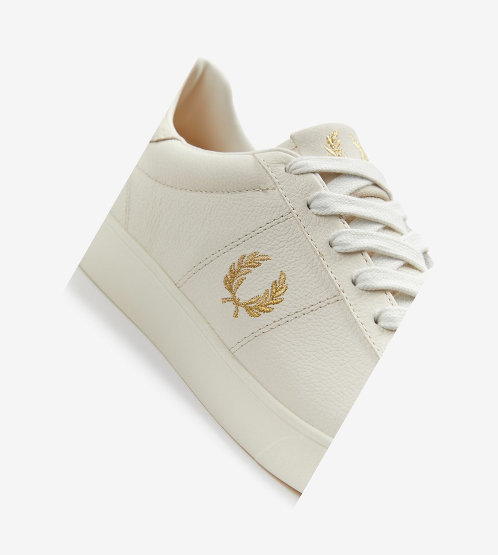 Fred Perry Spencer Sneakers Herre Hvide | 563709-FEO