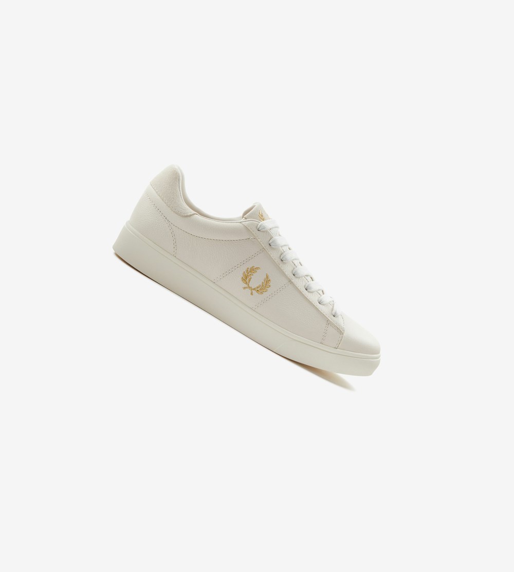 Fred Perry Spencer Sneakers Herre Hvide | 563709-FEO