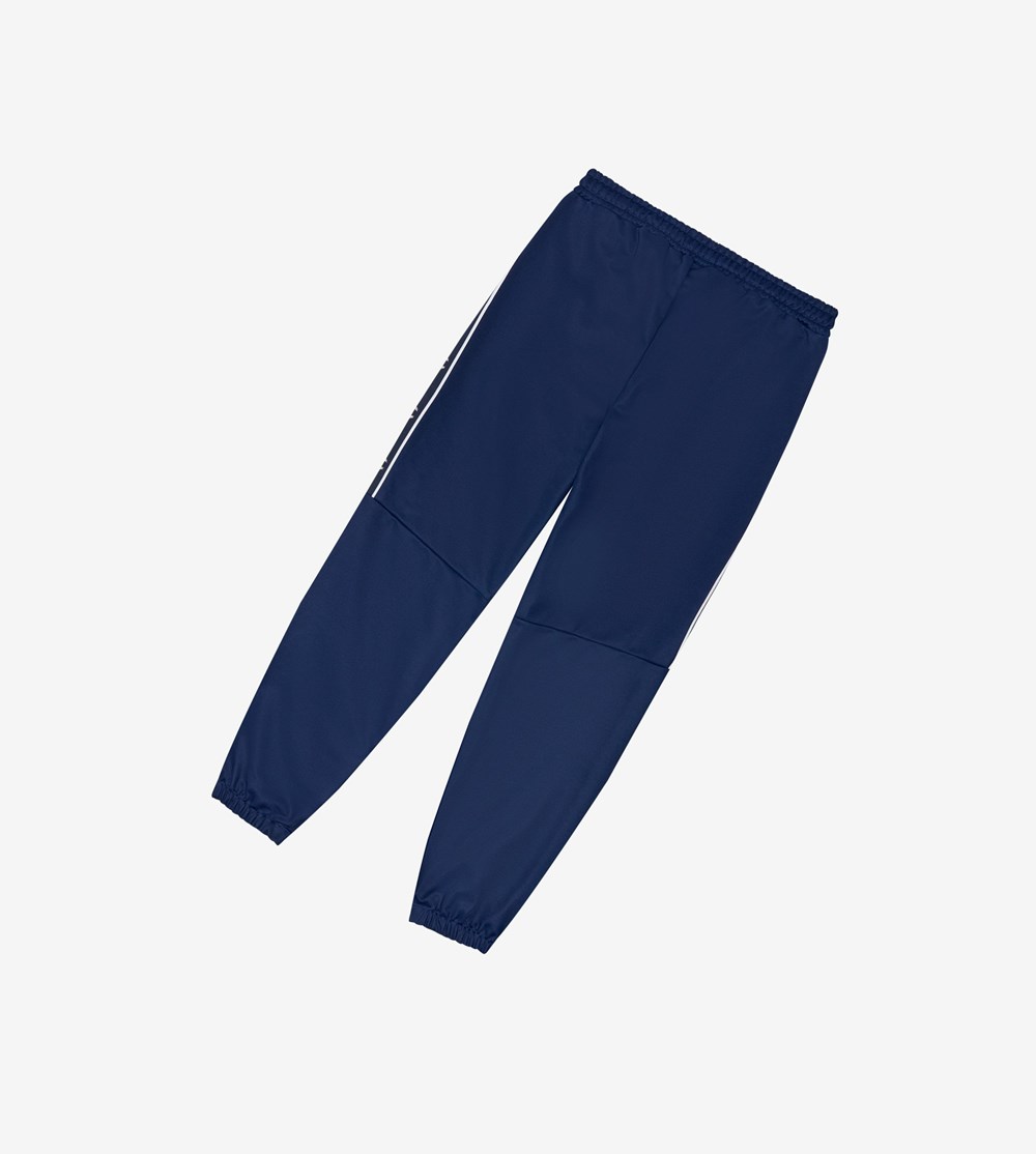 Fred Perry Taped Panel Track Pants Bukser Herre Mørkeblå | 674235-TEO